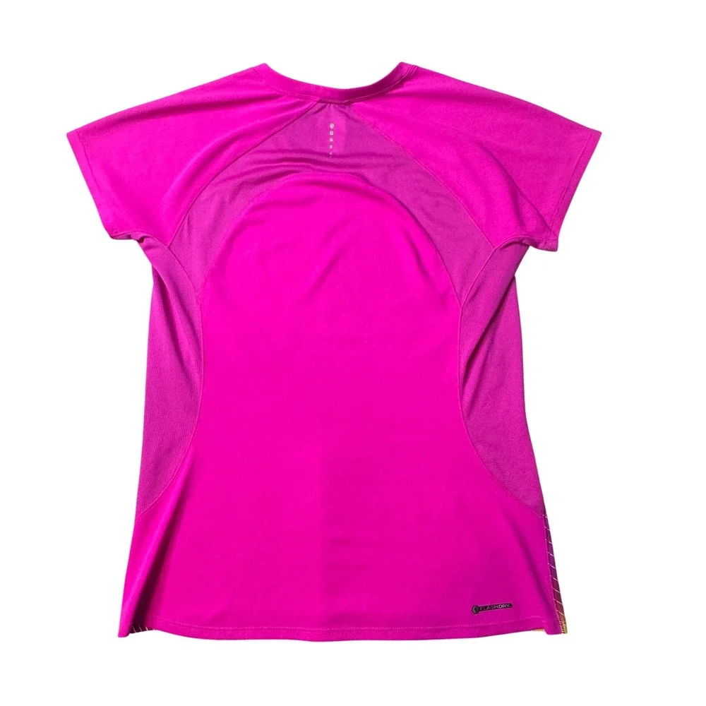 The North Face T-Shirt Womens S Pink FlashDry Short Sleeve Performance Running - Picture 2 of 9
